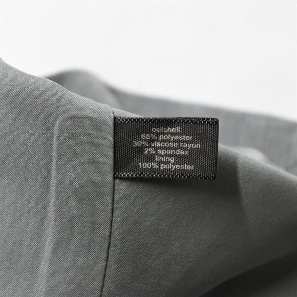 The Limited 14 Gray Stripe Stretch Womens Straight Pencil Skirt - Picture 4 of 8